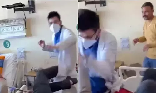 ಶಿಮ್ಲಾ | ಐಜಿಎಂಸಿ ಆಸ್ಪತ್ರೆಯಲ್ಲಿ ರೋಗಿಯ ಮೇಲೆ ಹಲ್ಲೆ ಆರೋಪ: ವೈದ್ಯರ ವಿರುದ್ಧ ಪ್ರತಿಭಟನೆ