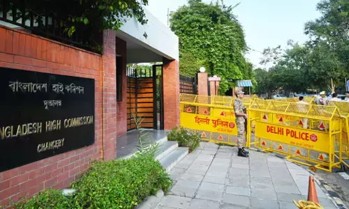 ದಿಲ್ಲಿ| ಬಾಂಗ್ಲಾದೇಶ ಹೈಕಮಿಶನ್‌ನಲ್ಲಿ ವೀಸಾ ನೀಡಿಕೆ ಸ್ಥಗಿತ