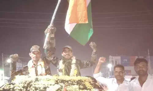 ದೇವದುರ್ಗ| ಭಾರತೀಯ ಯೋಧರಿಗೆ ಸ್ವಾಗ್ರಾಮದಲ್ಲಿ‌ ಅದ್ಧೂರಿ‌ ಸ್ವಾಗತ