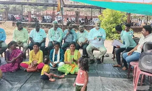 9 ದಿನವೂ ಮುಂದುವರೆದ ಕೊರಗರ ಧರಣಿ ಸತ್ಯಾಗ್ರಹ; ಉಡುಪಿ ಜಿಲ್ಲಾ ಮುಸ್ಲಿಮ್ ಒಕ್ಕೂಟ ನಿಯೋಗದಿಂದ ಬೆಂಬಲ