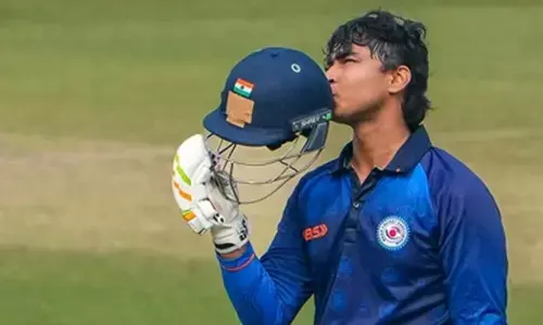 ವಿಜಯ್ ಹಝಾರೆ ಟ್ರೋಫಿ | 84 ಬಾಲ್‌ಗಳಲ್ಲಿ 190 ರನ್ ಸಿಡಿಸಿ ದಾಖಲೆ ಬರೆದ ವೈಭವ್ ಸೂರ್ಯವಂಶಿ