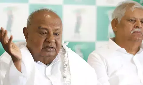 ರಾಜ್ಯ ಸರಕಾರ ಪ್ರತೀ ವಿಷಯಕ್ಕೂ ಕೇಂದ್ರ ಸರಕಾರವನ್ನು ದೂರುತ್ತಾ ಕೂತರೆ ಪ್ರಯೋಜನ ಇಲ್ಲ: ಎಚ್.ಡಿ.ದೇವೇಗೌಡ