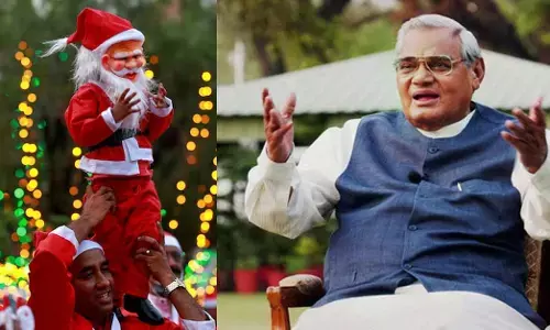 Uttar Pradesh | ಶಾಲೆಗಳಿಗೆ ಕ್ರಿಸ್ಮಸ್ ರಜೆಯಿಲ್ಲ,ವಿದ್ಯಾರ್ಥಿಗಳು ವಾಜಪೇಯಿ ಜನ್ಮ ಶತಾಬ್ದಿ ಆಚರಿಸಲಿದ್ದಾರೆ: ವರದಿ