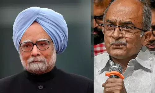 ಮನಮೋಹನ್ ಸಿಂಗ್ ರನ್ನು ಅಪಖ್ಯಾತಿಗೊಳಿಸಿದ ಚಳವಳಿಯಲ್ಲಿ ಭಾಗವಹಿಸಿದ್ದಕ್ಕೆ ವಿಷಾದ ವ್ಯಕ್ತಪಡಿಸಿದ ಪ್ರಶಾಂತ್ ಭೂಷಣ್