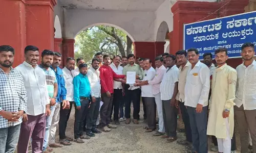 ಲಿಂಗಸುಗೂರು | ಹುಬ್ಬಳ್ಳಿಯಲ್ಲಿ ಮರ್ಯಾದೆ ಹತ್ಯೆ: ಆರೋಪಿಗಳಿಗೆ ಗಲ್ಲು ಶಿಕ್ಷೆಗೆ ಒತ್ತಾಯಿಸಿ ಮನವಿ