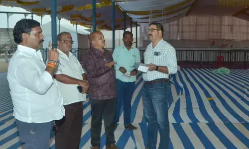 ಯಾದಗಿರಿ | ಡಿ.28 ರಿಂದ ಮೂರು ದಿನಗಳ ವೈಜ್ಞಾನಿಕ ಸಮ್ಮೇಳನ : ಕ್ರೀಡಾಂಗಣದಲ್ಲಿ ಭರದ ಸಿದ್ಧತೆ