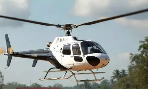 ಕರಾವಳಿ ಉತ್ಸವ | ಹೆಲಿಕಾಪ್ಟರ್ ಪ್ರಯಾಣ ‘ಹೆಲಿರೈಡ್’ಗೆ ಚಾಲನೆ