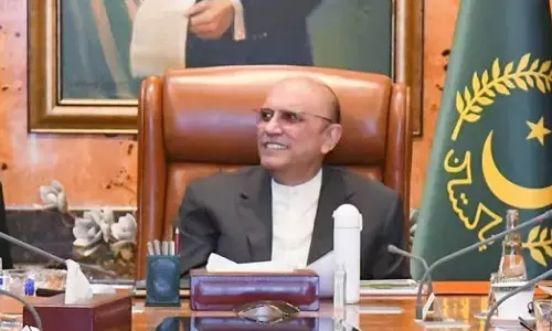 Pakistan President Asif Ali Zardari