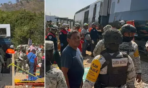 ಮೆಕ್ಸಿಕೋದಲ್ಲಿ ಹಳಿತಪ್ಪಿದ ರೈಲು; 13 ಮಂದಿ ಮೃತ್ಯು, 90ಕ್ಕೂ ಹೆಚ್ಚು ಮಂದಿಗೆ ಗಾಯ