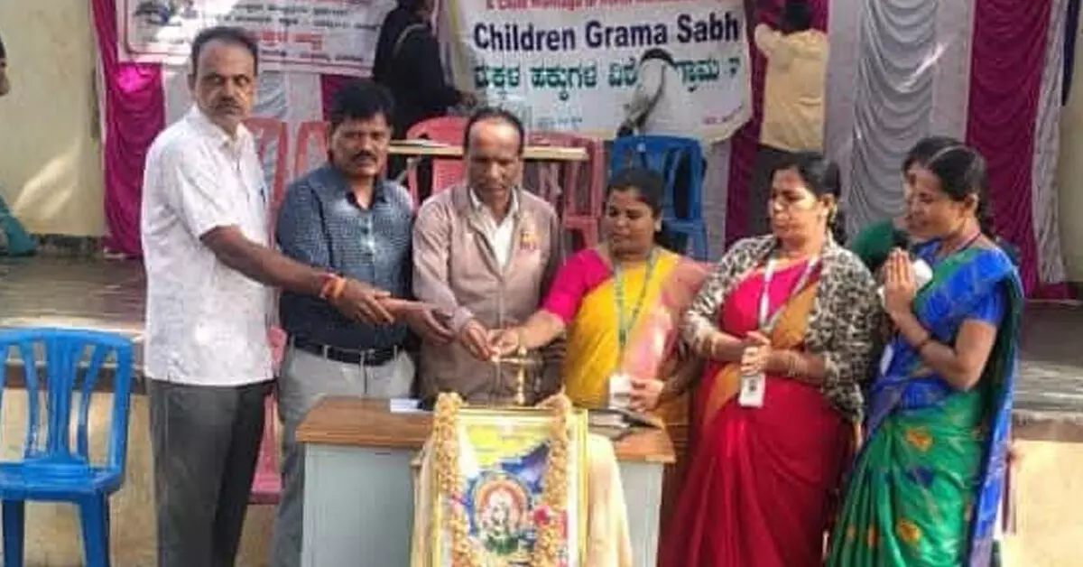 ಕಂಪ್ಲಿ | ಮಕ್ಕಳಿಗೆ ಶಿಕ್ಷಣದ ಜೊತೆಗೆ ಜೀವನ ಮೌಲ್ಯಗಳು ಅಗತ್ಯ: ಸುಗ್ಗೆನಹಳ್ಳಿ ರಮೇಶ ಕಂಪ್ಲಿ | ಮಕ್ಕಳಿಗೆ ಶಿಕ್ಷಣದ ಜೊತೆಗೆ ಜೀವನ ಮೌಲ್ಯಗಳು ಅಗತ್ಯ: ಸುಗ್ಗೆನಹಳ್ಳಿ ರಮೇಶ