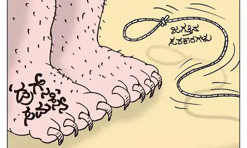 ಛೂ ಬಾಣ – ಪಿ. ಮೊಹಮ್ಮದ್ ಕಾರ್ಟೂನ್