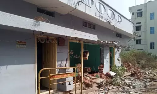 ಸರಕಾರಿ ಜಾಗ ಒತ್ತುವರಿ ಆರೋಪ; ದಾವಣಗೆರೆ ಮಹಾನಗರ ಪಾಲಿಕೆಯಿಂದ ಮನೆಗಳ ತೆರವು ಕಾರ್ಯಾಚರಣೆ