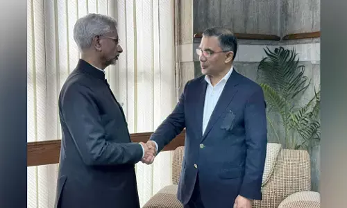 ಢಾಕಾದಲ್ಲಿ ಜೈಶಂಕರ್–ಪಾಕ್ ಸಂಸತ್ತಿನ ಸ್ಪೀಕರ್ ಸಾದಿಕ್ ಭೇಟಿ