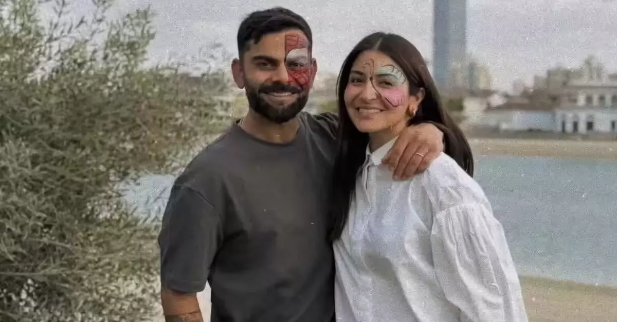 ನನ್ನ ಬಾಳಿನ ಬೆಳಕು : ಅನುಷ್ಕಾ ಜೊತೆಗಿನ ಕೊಹ್ಲಿಯವರ ಹೊಸ ವರ್ಷದ ಪೋಸ್ಟ್ ವೈರಲ್