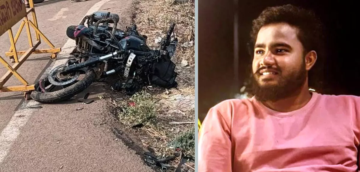 BIDAR | ಕಾರು-ಬೈಕ್ ಮಧ್ಯೆ ಅಪಘಾತ : ಬೈಕ್ ಸವಾರ ಮೃತ್ಯು