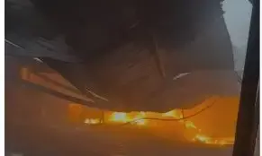 KUNDAPURA | ಆಯಿಲ್ ಮಿಲ್ ನಲ್ಲಿ ಬೆಂಕಿ ಅವಘಡ : ಅಪಾರ ನಷ್ಟ