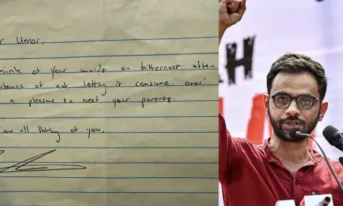 “ನಾವೆಲ್ಲರೂ ನಿಮ್ಮ ಬಗ್ಗೆ ಯೋಚಿಸುತ್ತಿದ್ದೇವೆ”: ಉಮರ್ ಖಾಲಿದ್ ಗೆ ನ್ಯೂಯಾರ್ಕ್ ನ ನೂತನ ಮೇಯರ್ ಝೊಹ್ರಾನ್ ಮಮ್ದಾನಿಯವರಿಂದ ಕೈಬರಹದ ಪತ್ರ