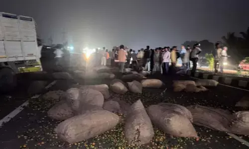 Hassan | ಟೈರ್ ಬ್ಲಾಸ್ಟ್‌ಗೆ ಪಿಕಪ್ ಪಲ್ಟಿ; ಮೂವರು ಸ್ಥಳದಲ್ಲೇ  ಮೃತ್ಯು