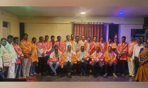 ಹರಪನಹಳ್ಳಿ | ಸರಕಾರಿ ನೌಕರರ ಸಂಘದಿಂದ ಹರಪನಹಳ್ಳಿ ಪತ್ರಕರ್ತರಿಗೆ ಸನ್ಮಾನ