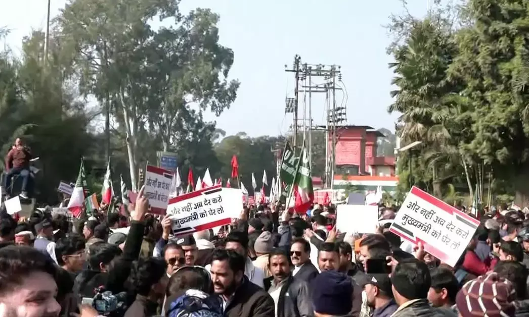 ಅಂಕಿತಾ ಭಂಡಾರಿ ಹತ್ಯೆ ಪ್ರಕರಣ | ʼVIPʼ ಆಯಾಮ ತಳ್ಳಿ ಹಾಕಿದ ಪೊಲೀಸರು; ಸಿಬಿಐ ತನಿಖೆಗೆ ವಿಪಕ್ಷಗಳಿಂದ ಪ್ರತಿಭಟನೆ