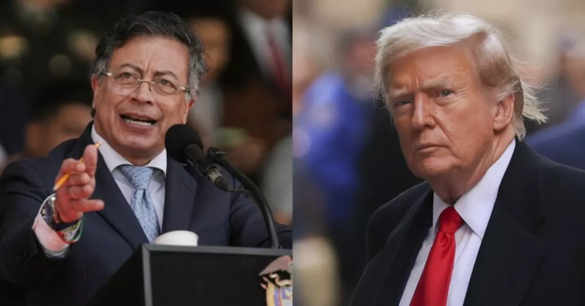 ಟ್ರಂಪ್ ಬೆದರಿಕೆಗೆ ಕೊಲಂಬಿಯಾ ಅಧ್ಯಕ್ಷರ ತೀಕ್ಷ್ಣ ಪ್ರತಿಕ್ರಿಯೆ ಟ್ರಂಪ್ ಬೆದರಿಕೆಗೆ ಕೊಲಂಬಿಯಾ ಅಧ್ಯಕ್ಷರ ತೀಕ್ಷ್ಣ ಪ್ರತಿಕ್ರಿಯೆ