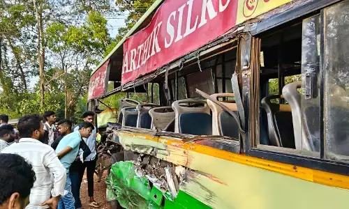 ಕುಂದಾಪುರ| ಬಸ್-ಟಿಪ್ಪರ್ ಅಪಘಾತ ಪ್ರಕರಣ: ಮೂವರ ವಿರುದ್ಧ ಪ್ರಕರಣ ದಾಖಲು, ಇಬ್ಬರ ಬಂಧನ