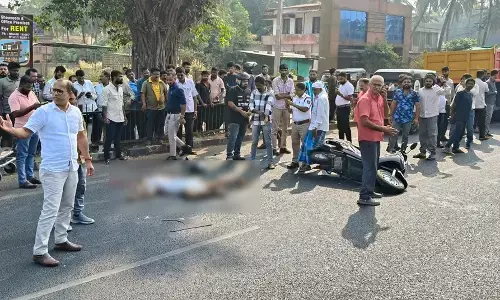 ಕುಂದಾಪುರ | ಟಿಪ್ಪರ್ ಢಿಕ್ಕಿ: ದ್ವಿಚಕ್ರ ವಾಹನ ಸವಾರ ಮೃತ್ಯು