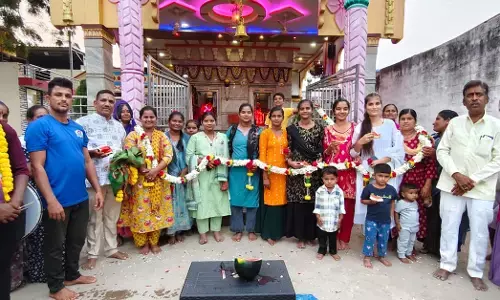 ಯಾದಗಿರಿ | ರಾಷ್ಟ್ರಮಟ್ಟದ ಯುವಜನೋತ್ಸವಕ್ಕೆ ಆಯ್ಕೆಯಾದ ಬಂಜಾರ ನೃತ್ಯ ತಂಡಕ್ಕೆ ಭವ್ಯ ಸನ್ಮಾನ