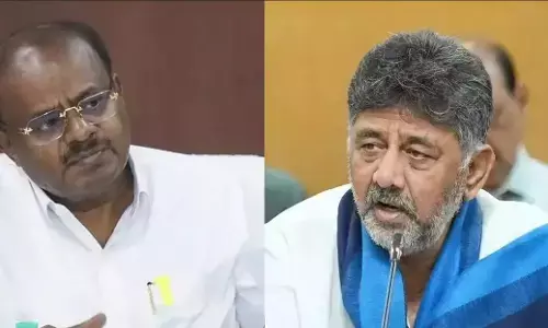 ಗೃಹ ಖಾತೆ ಒತ್ತುವರಿ ಮಾಡಿಕೊಂಡ ಡಿ.ಕೆ.ಶಿವಕುಮಾರ್ : ಕುಮಾರಸ್ವಾಮಿ ಟೀಕೆ