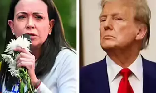 Venezuela ವಿಪಕ್ಷ ನಾಯಕಿ ಮರಿಯಾ ಕೊರಿನಾ ನನಗೆ ತಮ್ಮ ನೊಬೆಲ್ ಶಾಂತಿ ಪ್ರಶಸ್ತಿಯನ್ನು ನೀಡಬಹುದು: ಡೊನಾಲ್ಡ್ ಟ್ರಂಪ್