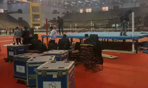 ರಾಷ್ಟ್ರೀಯ ಬಾಕ್ಸಿಂಗ್ ಚಾಂಪಿಯನ್‌ಶಿಪ್: ಗಡಗುಟ್ಟುವ ಚಳಿಯ ರಾತ್ರಿಯಲ್ಲಿ ಬಾಕ್ಸರ್‌ಗಳು, ಕೋಚ್‌ಗಳನ್ನು ವಸತಿಯಿಂದ ತೆರವುಗೊಳಿಸಿದ ಸಂಘಟಕರು; ವರದಿ