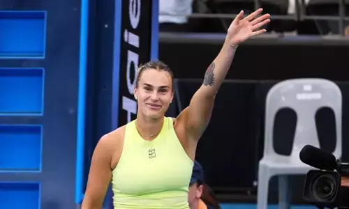 Brisbane International ಟೆನಿಸ್ ಟೂರ್ನಿ | ಸತತ ಮೂರನೇ ಬಾರಿ ಸಬಲೆಂಕಾ ಫೈನಲ್‌ ಗೆ