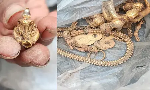 ಐತಿಹಾಸಿಕ ಲಕ್ಕುಂಡಿಯಲ್ಲಿ ನಿಧಿ ಪತ್ತೆ; ಏನೆಲ್ಲಾ ಆಭರಣಗಳು ಸಿಕ್ಕಿವೆ?