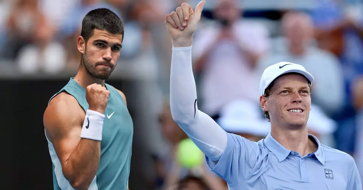 ATP ರ್ಯಾಂಕಿಂಗ್: ಅಗ್ರ ಎರಡು ಸ್ಥಾನ ಕಾಯ್ದುಕೊಂಡ ಅಲ್ಕರಾಝ್, ಸಿನ್ನರ್ ATP ರ್ಯಾಂಕಿಂಗ್: ಅಗ್ರ ಎರಡು ಸ್ಥಾನ ಕಾಯ್ದುಕೊಂಡ ಅಲ್ಕರಾಝ್, ಸಿನ್ನರ್