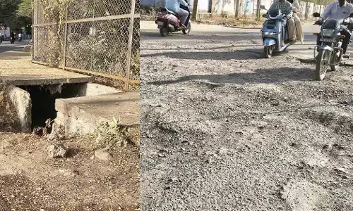 ಕಲಬುರಗಿ ನಗರದಲ್ಲಿ ಗುಂಡಿಗಳದ್ದೇ ದರ್ಬಾರ್!