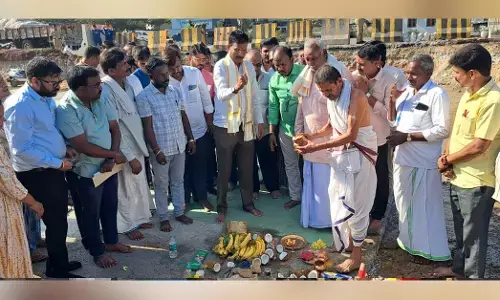 ಮರಿಯಮ್ಮನಹಳ್ಳಿ | 33 ಕೋಟಿ ರೂ. ವೆಚ್ಚದ ರಾಷ್ಟ್ರೀಯ ಹೆದ್ದಾರಿ ಅಂಡರ್ ಪಾಸ್ ಕಾಮಗಾರಿಗೆ ಸಂಸದ ಈ. ತುಕಾರಾಂ ಚಾಲನೆ