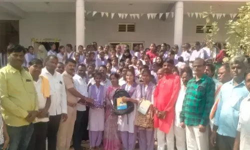 ಗುರುಮಠಕಲ್ ಸರಕಾರಿ ಪದವಿ ಪೂರ್ವ ಕಾಲೇಜಿನಲ್ಲಿ ಮಕರ ಸಂಕ್ರಾಂತಿ ಸಂಭ್ರಮ: ಆಕರ್ಷಕ ರಂಗೋಲಿ ಸ್ಪರ್ಧೆ