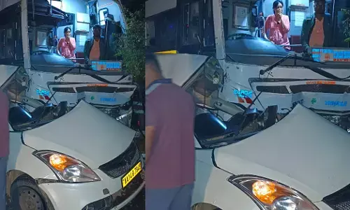 ಶಿವಮೊಗ್ಗ | ಕೆಎಸ್ಸಾರ್ಟಿಸಿ ಬಸ್-ಕಾರು ಮುಖಾಮುಖಿ ಢಿಕ್ಕಿ : ಮೃತರ ಸಂಖ್ಯೆ 4ಕ್ಕೆ ಏರಿಕೆ