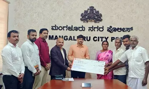 ಪೊಲೀಸ್ ಸಿಬ್ಬಂದಿ ದಿ.ಹರೀಶ್ ಕುಟುಂಬಕ್ಕೆ ಬಿಒಬಿ ಗ್ರೂಪ್ ವಿಮಾ ಯೋಜನೆಯಡಿ 70 ಲಕ್ಷ ರೂ. ನೆರವು