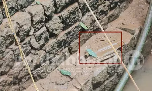 BELTHANGADY | ಸುಮಂತ್ ಕೊಲೆ ಪ್ರಕರಣ: ಕೆರೆಯಲ್ಲಿ ಕತ್ತಿ, ಟಾರ್ಚ್ ಪತ್ತೆ