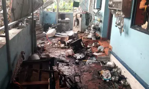 KARKALA | ಸಾಣೂರು: ಮನೆಯಲ್ಲಿ ಗ್ಯಾಸ್ ಸಿಲಿಂಡರ್ ಸ್ಫೋಟ