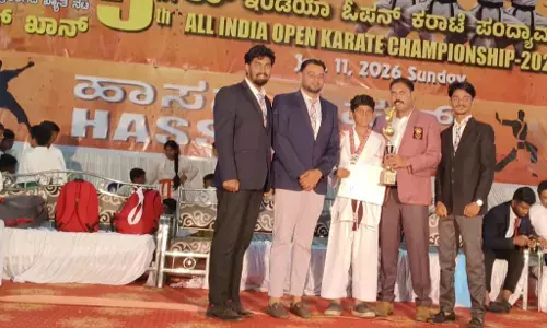 ರಾಷ್ಟ್ರಮಟ್ಟದ ಖೇಲೋ ಇಂಡಿಯಾ ಕರಾಟೆ: ಮುಹಮ್ಮದ್ ರಯ್ಯಾನ್ ಪ್ರಥಮ