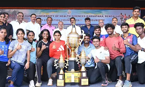 ಅಖಿಲ ಭಾರತ ಅಂತರ ವಿವಿ ಅಥ್ಲೆಟಿಕ್ಸ್ ಚಾಂಪಿಯನ್‌ಶಿಪ್: ಮದ್ರಾಸ್‌ಗೆ ಸಮಗ್ರ, ಮಂಗಳೂರು ರನ್ನರ್ ಅಪ್