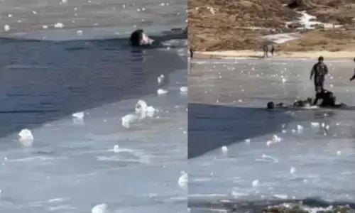 Arunachal Pradesh | ಹೆಪ್ಪುಗಟ್ಟಿದ ಸರೋವರಕ್ಕೆ ಜಾರಿ ಬಿದ್ದು ಕೇರಳದ ಇಬ್ಬರು ಪ್ರವಾಸಿಗರು ಮೃತ್ಯು; ಓರ್ವನ ಮೃತದೇಹ ಪತ್ತೆ