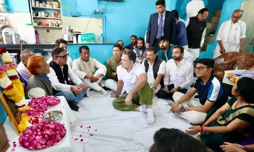 ಇಂದೋರ್‌ಗೆ ರಾಹುಲ್ ಗಾಂಧಿ ಭೇಟಿ: ಕಲುಷಿತ ನೀರು ಕುಡಿದು ಮೃತರ ಕುಟುಂಬಸ್ಥರ ಜೊತೆ ಮಾತುಕತೆ