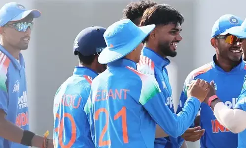 ಕಿರಿಯರ ವಿಶ್ವಕಪ್ | ಬಾಂಗ್ಲಾ ವಿರುದ್ಧ ಭಾರತಕ್ಕೆ ಜಯ