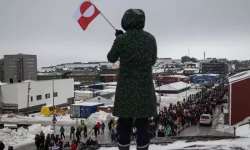 ಗ್ರೀನ್‌ಲ್ಯಾಂಡ್ ಮಾರಾಟಕ್ಕಿಲ್ಲ: ಟ್ರಂಪ್ ಸ್ವಾಧೀನ ಬೆದರಿಕೆ ವಿರುದ್ಧ ಬೀದಿಗಿಳಿದ ಸಹಸ್ರಾರು ಜನರು