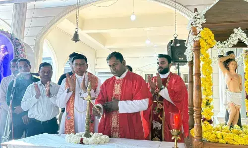 ಅತ್ತೂರು ಸಂತ ಲೋರೆನ್ಸರ ವಾರ್ಷಿಕ ಮಹೋತ್ಸವದ ನೊವೆನಾ ಪ್ರಾರ್ಥನೆಗೆ ಚಾಲನೆ