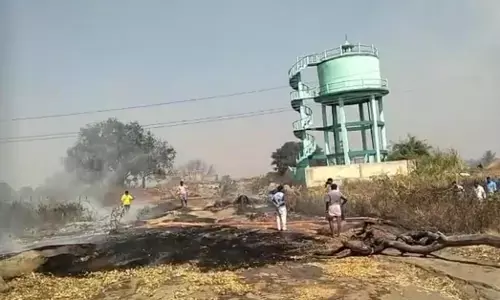 ಕೊಪ್ಪಳ | ಮೇವಿನ ಬಣವೆಗೆ ಆಕಸ್ಮಿಕ ಬೆಂಕಿ; ಲಕ್ಷಾಂತರ ರೂಪಾಯಿ ನಷ್ಟ