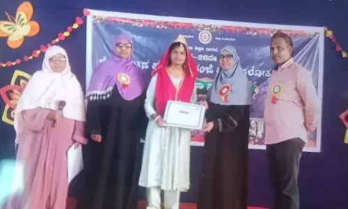 ಬಳ್ಳಾರಿ| ಪ್ರತಿಭಾ ಕಾರಂಜಿಯಲ್ಲಿ ವಿಜಯನಗರ ಶಾಲೆಯ ವಿದ್ಯಾರ್ಥಿನಿಯರು ರಾಜ್ಯ ಮಟ್ಟಕ್ಕೆ ಆಯ್ಕೆ